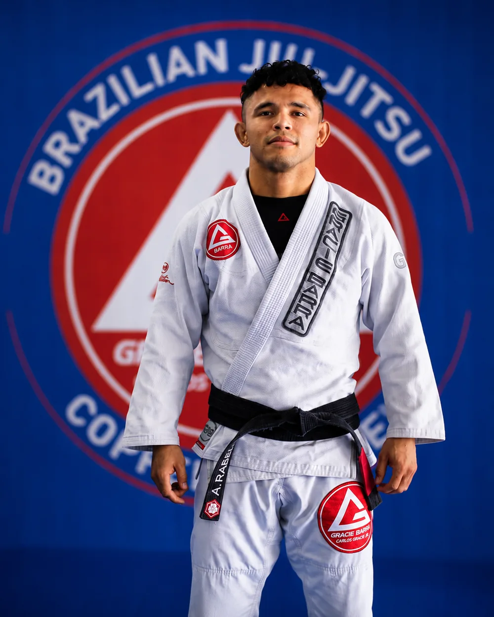 Students lined up for class at Gracie Barra Coppell